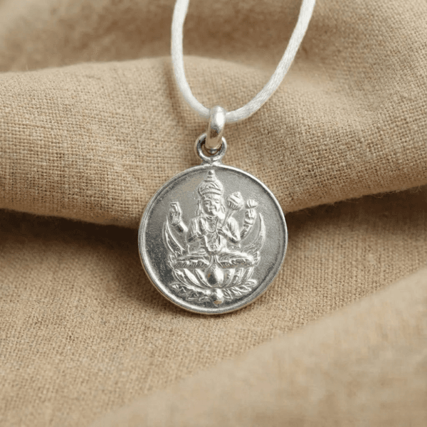 Chandra Yantra Silver Locket – Peace & Positivity — Consecrated Numero-Vastu Remedy by Dhrminder Bhattia