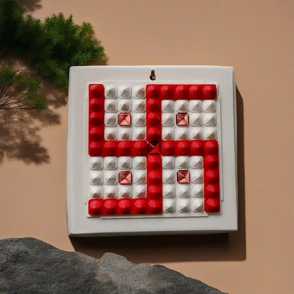 Transform Swastik Plastic Pyramid Boost Energy & Success — Consecrated Numero-Vastu Remedy by Dhrminder Bhattia
