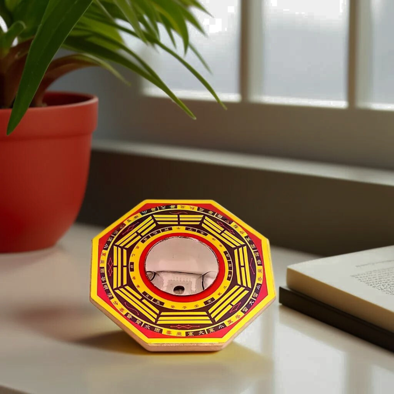 Pakua Bagua Convex Mirror Feng-Shui - — Consecrated Numero-Vastu Remedy by Dhrminder Bhattia