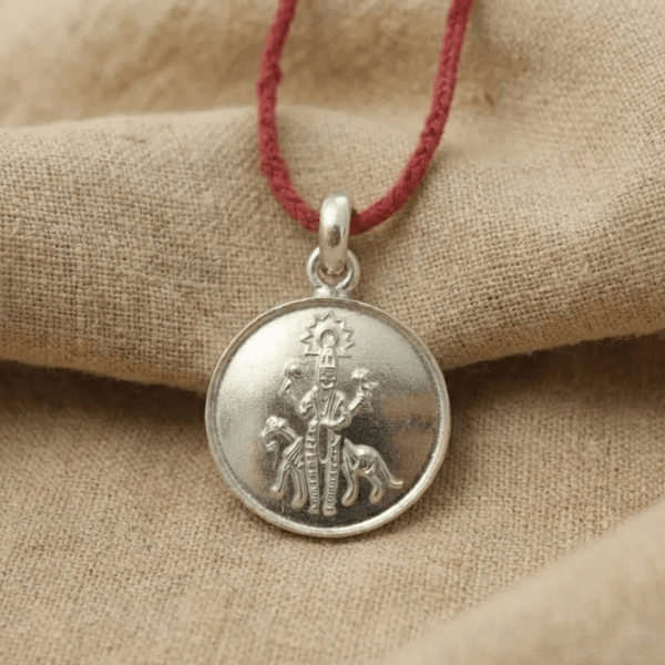 Shri Rahu Yantra Silver Locket Protection Power & Positivity — Consecrated Numero-Vastu Remedy by Dhrminder Bhattia
