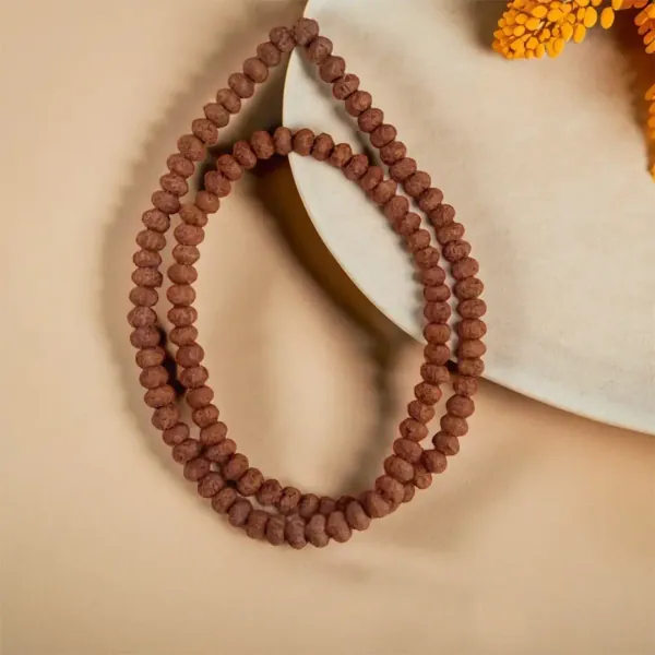 Rudraksh Mala – 9 Mukhi Indonesia (8mm) — Consecrated Numero-Vastu Remedy by Dhrminder Bhattia