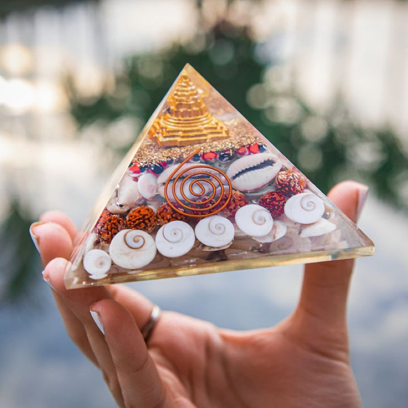 Mahalaxmi Pyramid with Good Luck & Removing Negativity — Consecrated Numero-Vastu Remedy by Dhrminder Bhattia