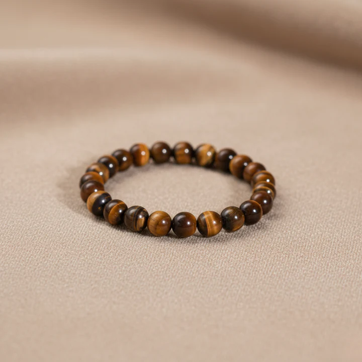 Original Tiger Eye Bracelet Certified - — Consecrated Numero-Vastu Remedy by Dhrminder Bhattia
